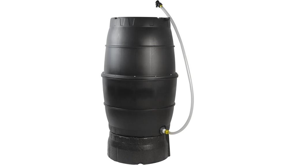 large 50 gallon rain barrel