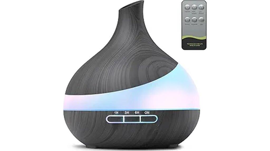 large capacity diffuser with remote