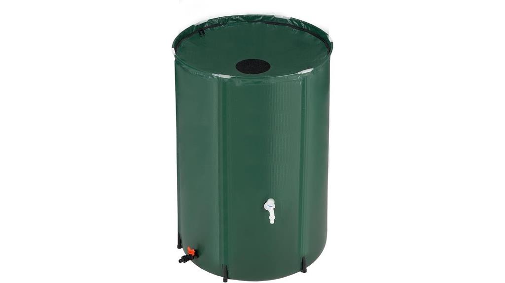 large collapsible rain barrel