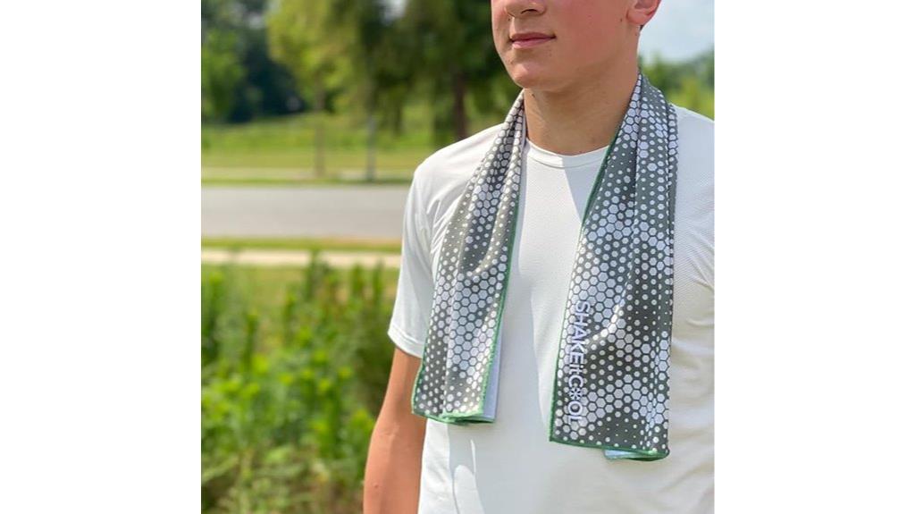 large cooling towel