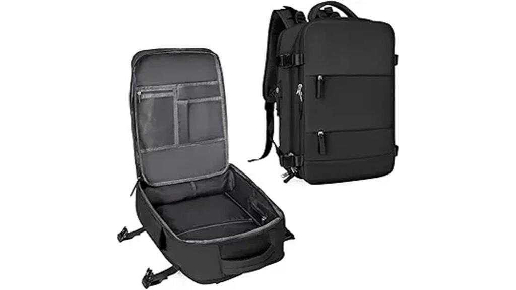 large unisex travel backpack