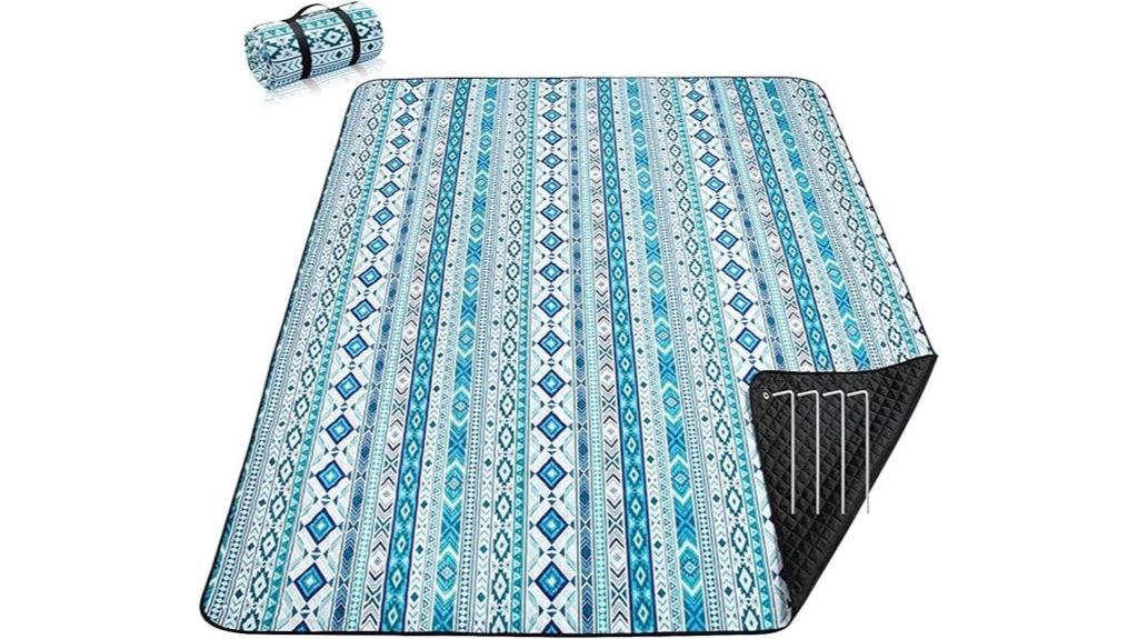 large waterproof picnic blanket