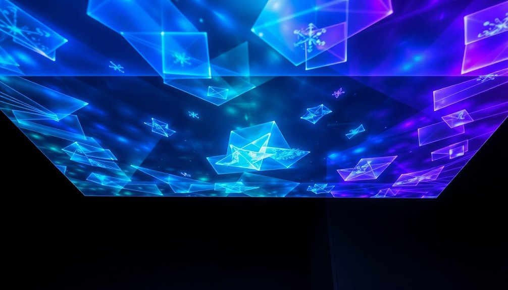 laser based 3d holographic displays
