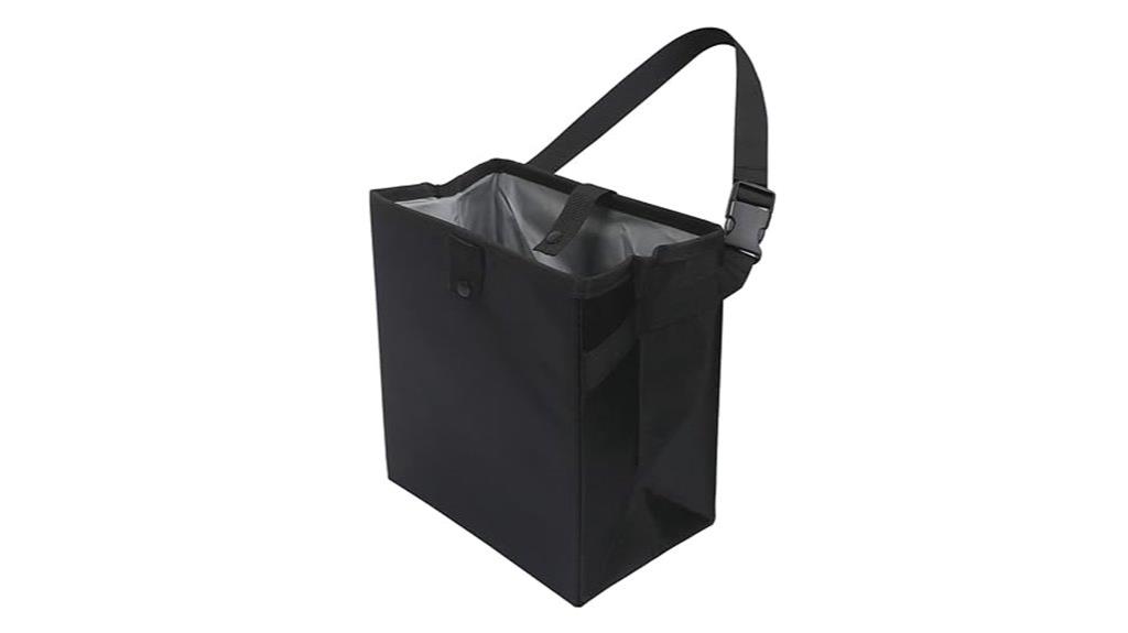 leak proof car trash can