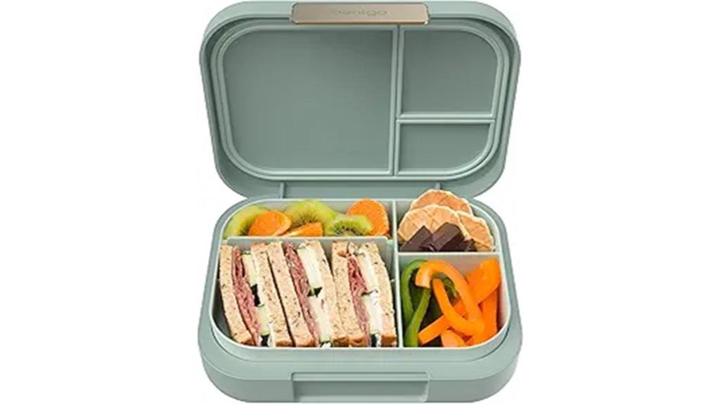leak resistant bento lunch box