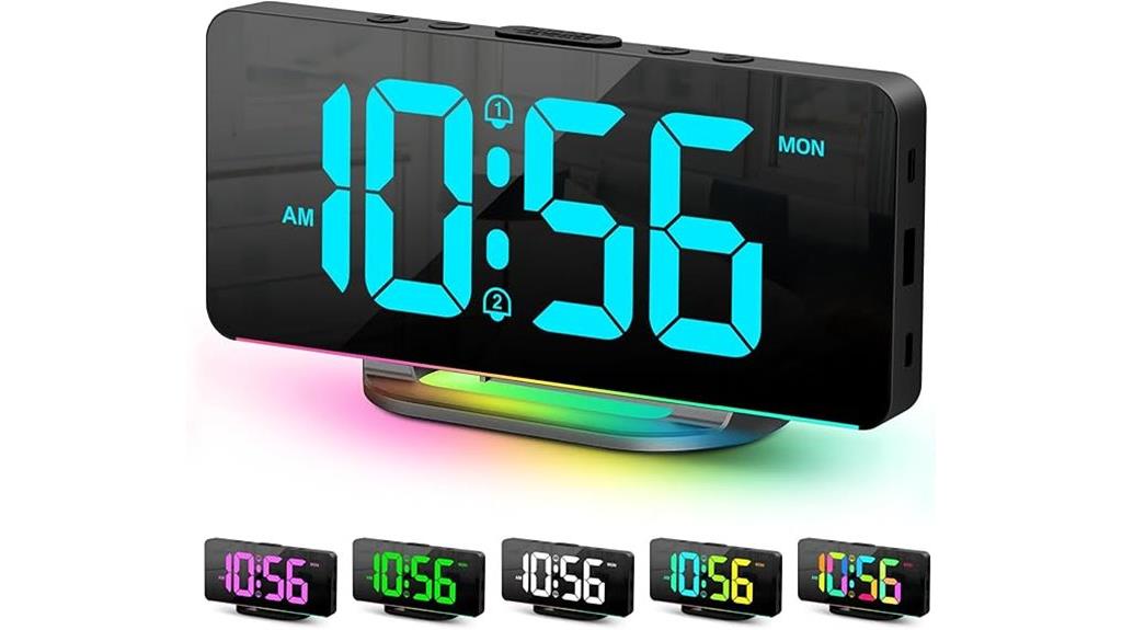 led display with night light