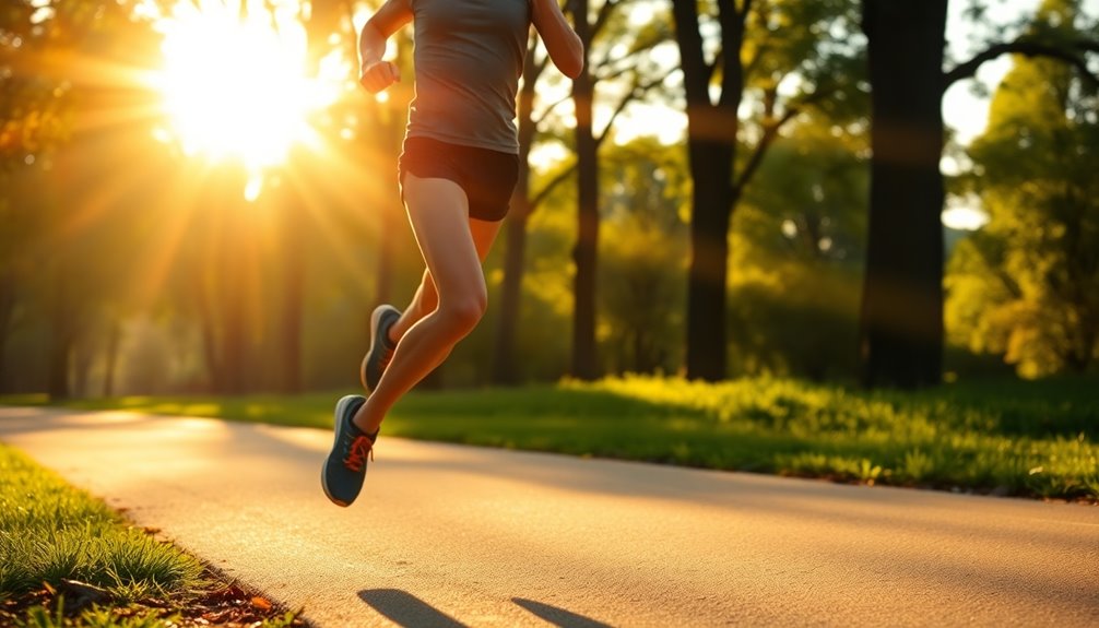 light and exercise synchronization