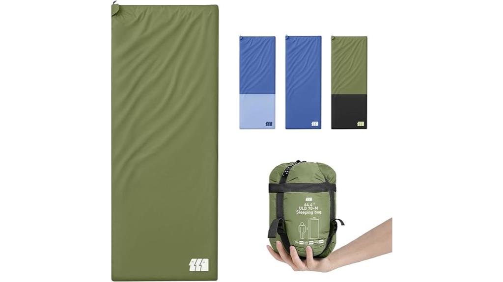 lightweight waterproof camping sleeping bag