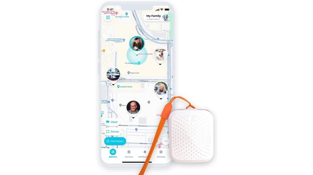 long lasting multi network tracker