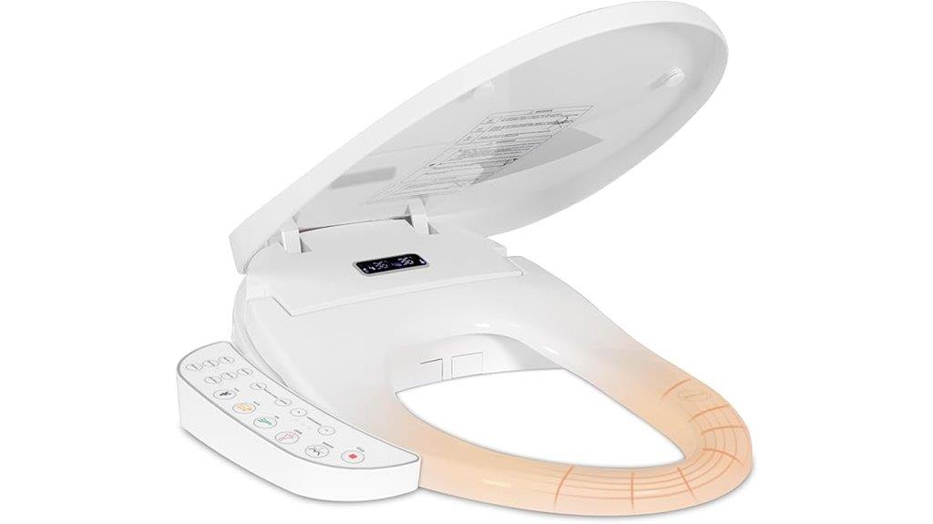 luxury bidet toilet features