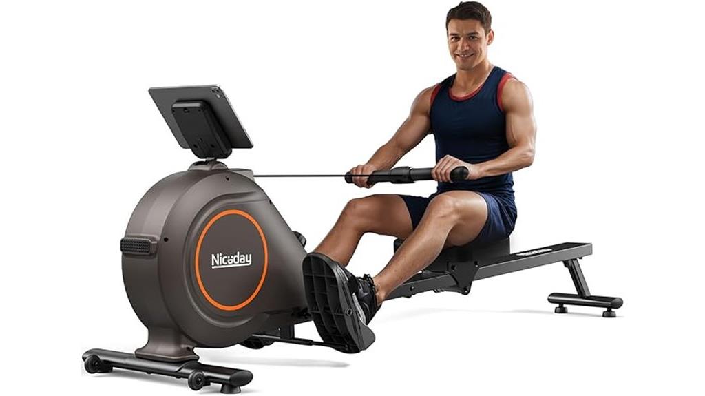magnetic rowing machine capacity