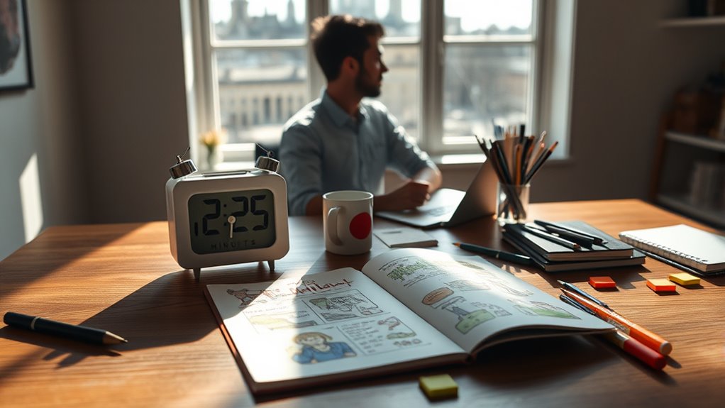manage distractions and boundaries