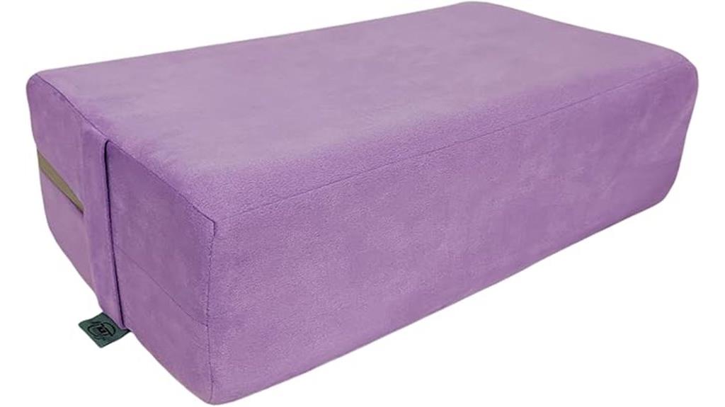 meditation support bolster pillow