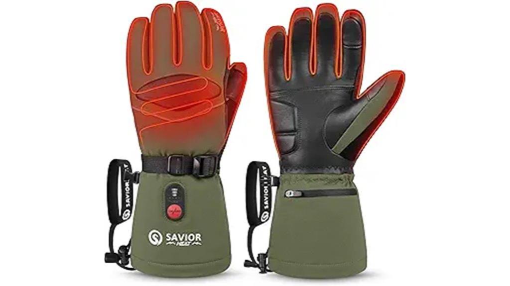 men s heated gloves