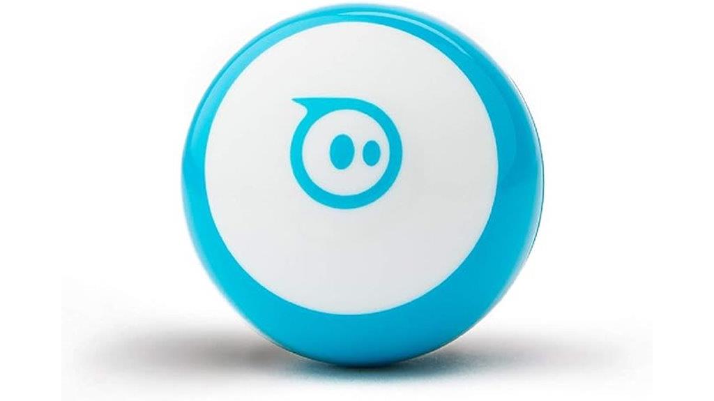 mini blue coding robot