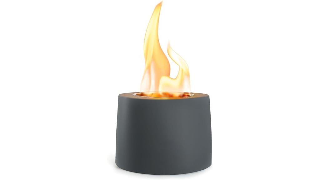 mini indoor outdoor fireplace