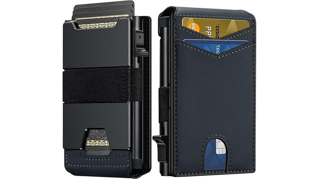 minimalist metal card holder