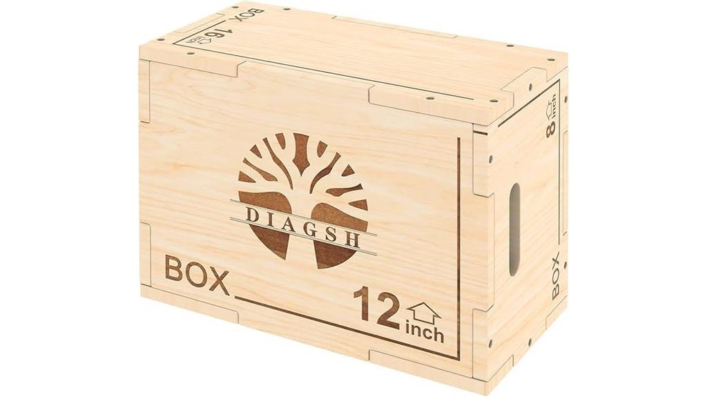 multi functional wooden jump box