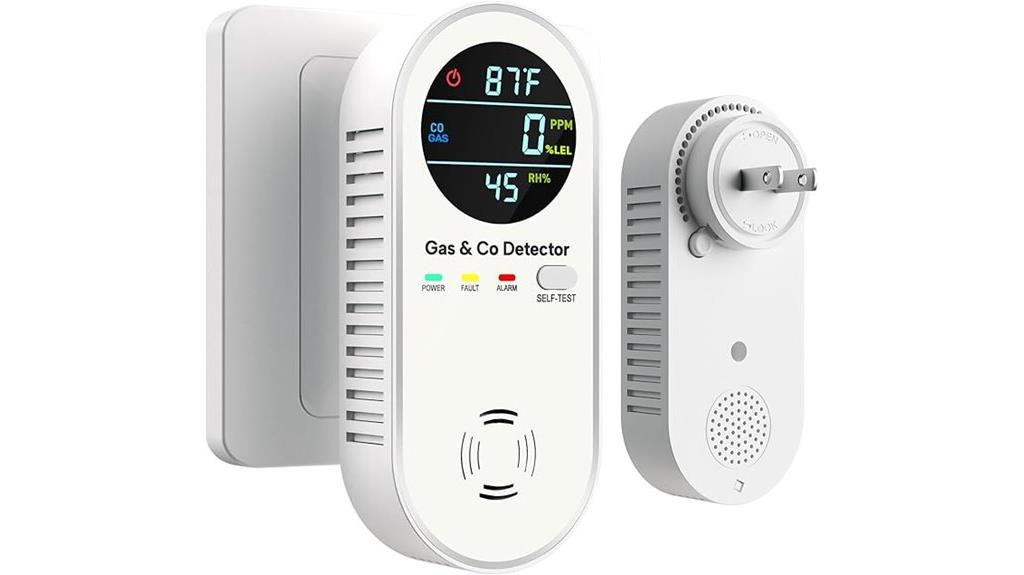 multi gas home safety detector