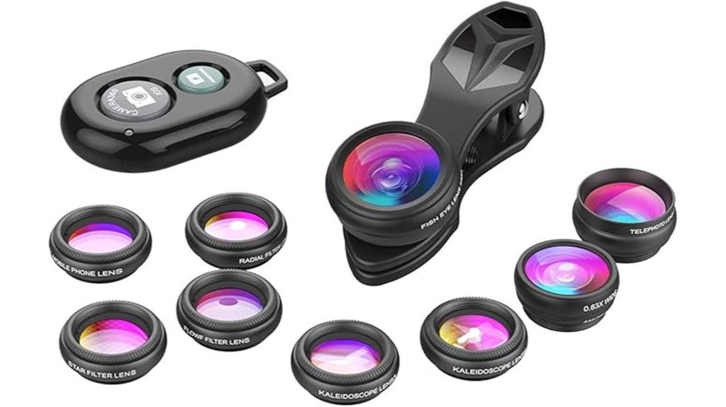 multi lens phone camera kit