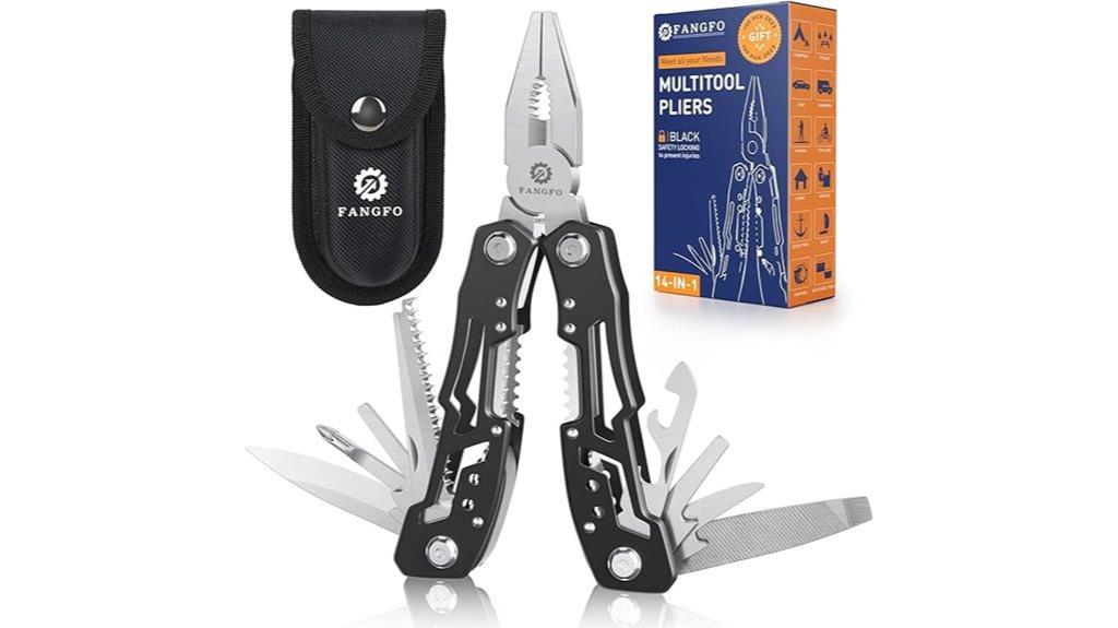 multi tool with locking features