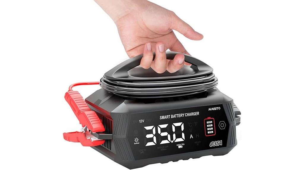 multi voltage 35a battery charger