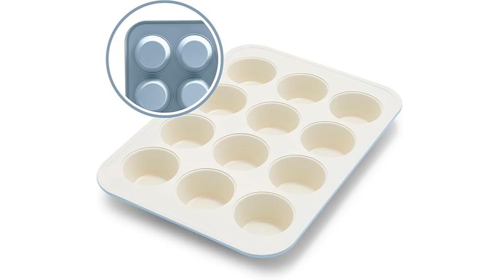 nonstick ceramic muffin pan
