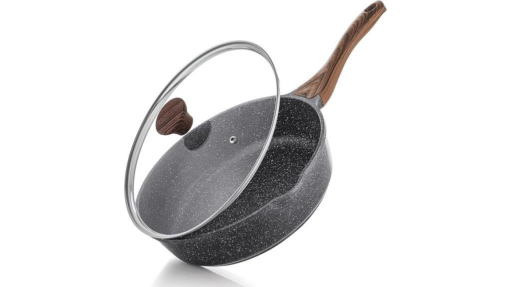 nonstick deep frying pan