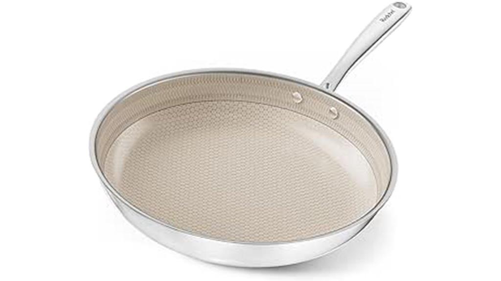 nonstick honeycomb frying pan