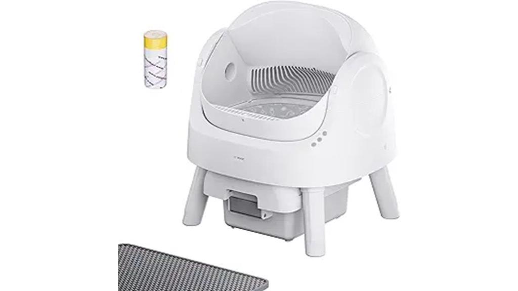 open top auto litter box