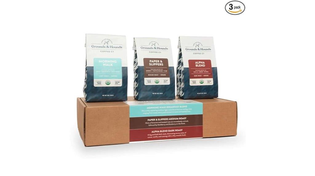organic coffee variety pack