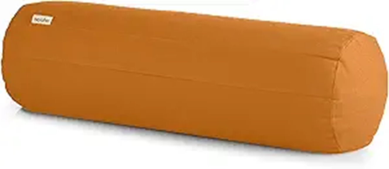 organic cotton yoga bolster