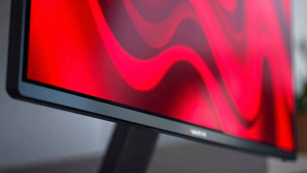 organic layers emit light