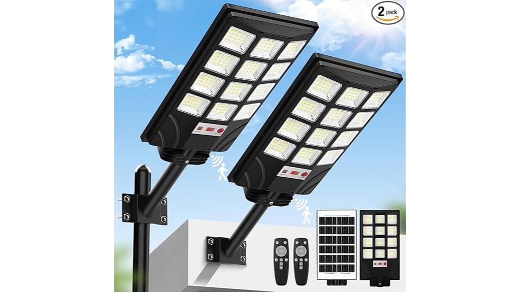 outdoor solar street lights