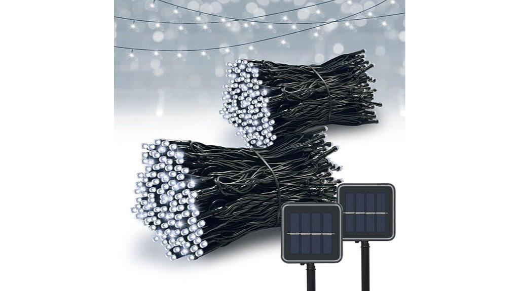 outdoor solar string lights