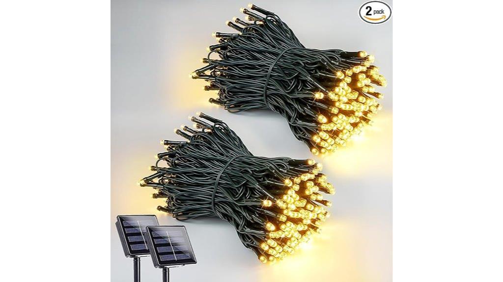 outdoor solar string lights