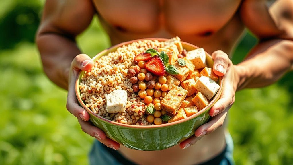 plant proteins support muscle growth