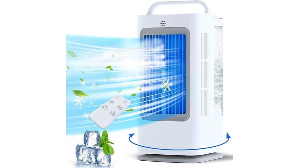 portable 1700ml evaporative cooler