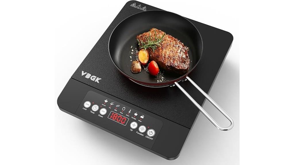portable 1800w induction cooker