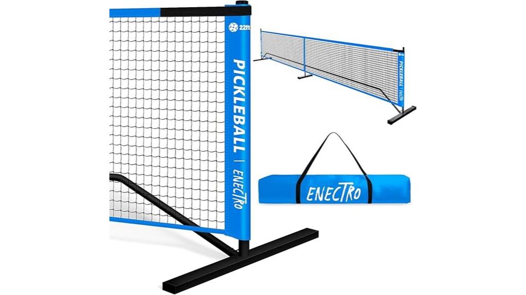portable 22ft regulation net