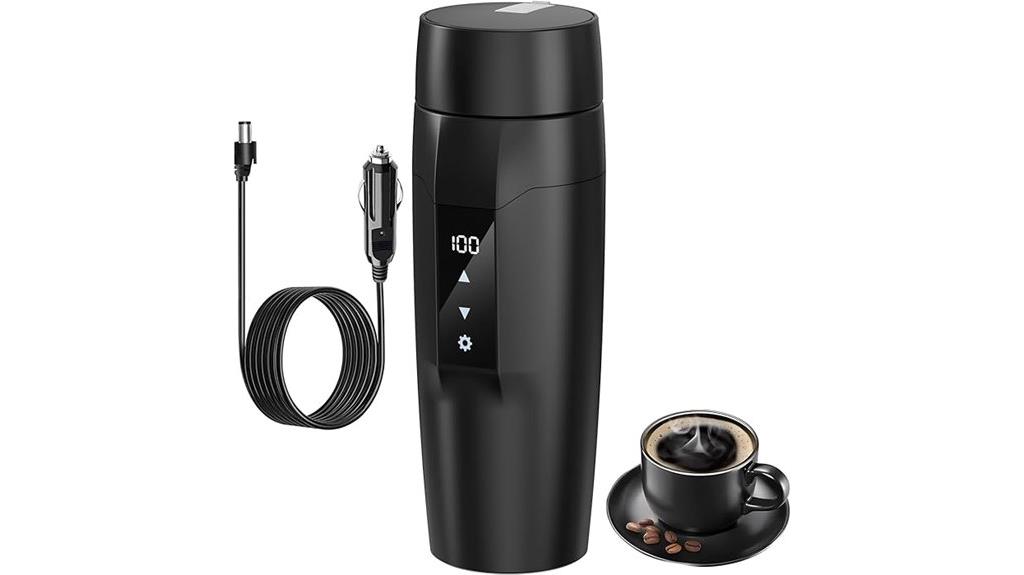 portable 350ml electric mug
