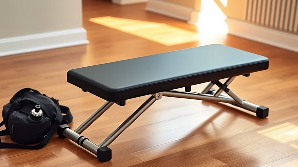 portable adjustable stable bench
