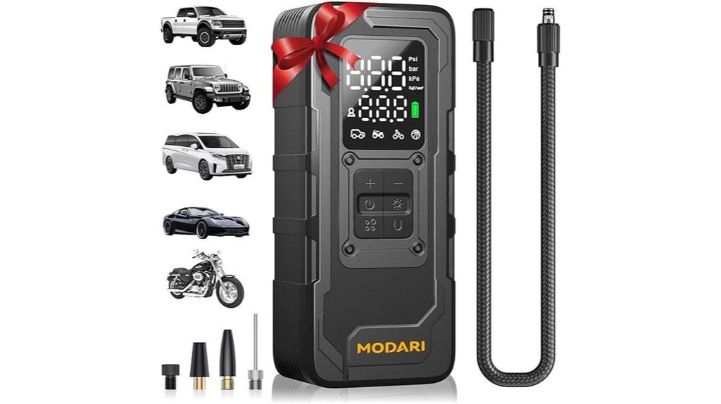 portable car tire inflator