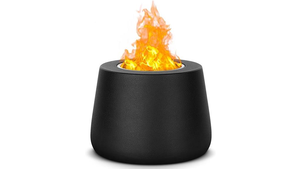 portable cast iron fire pit