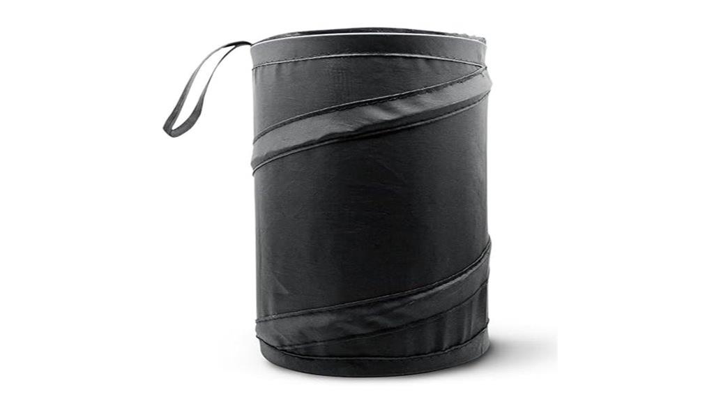 portable collapsible car trash can