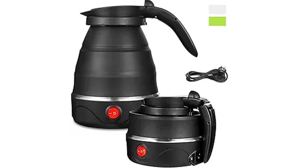 portable collapsible electric kettle