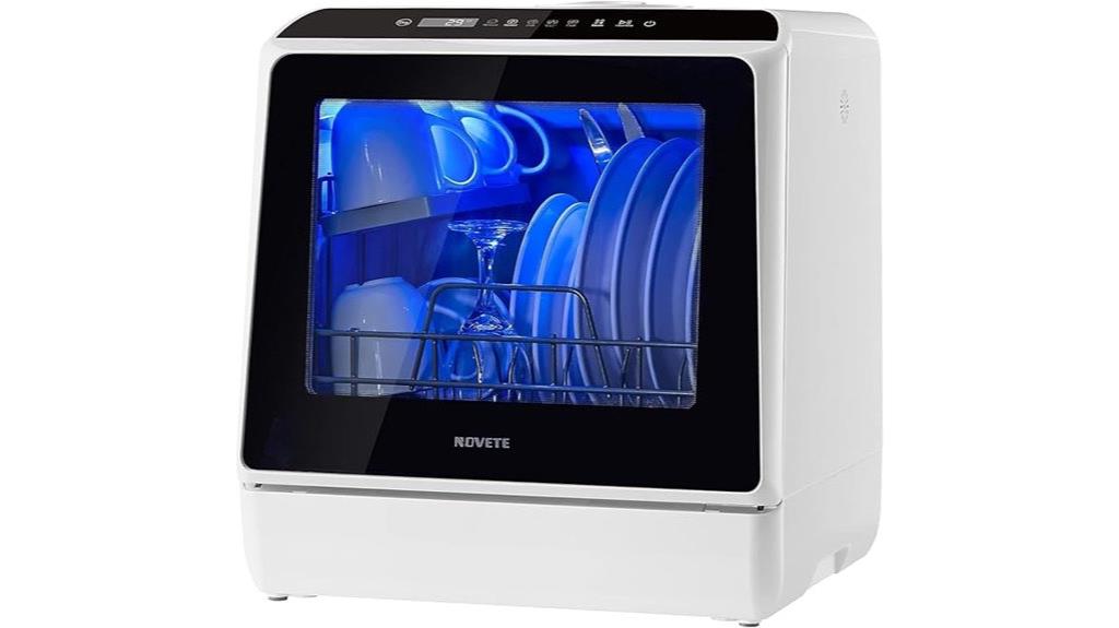 portable dishwasher with large tank