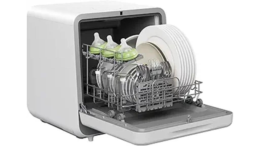 portable dishwasher with tank
