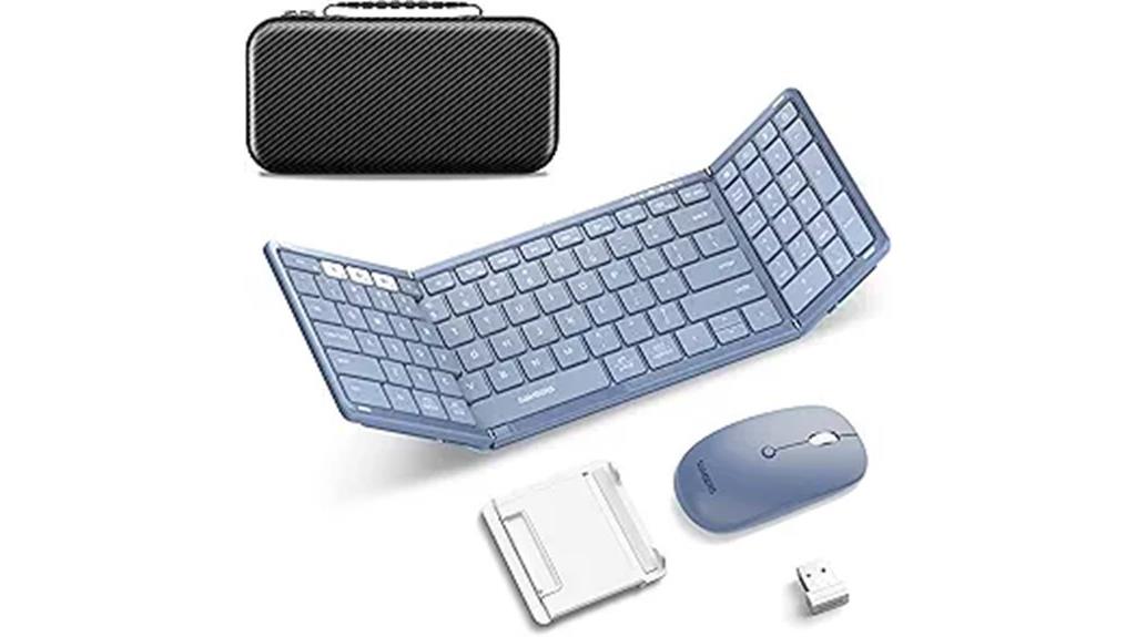 portable foldable tech combo