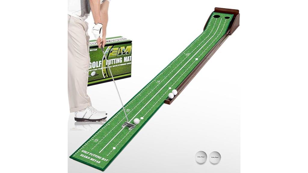 portable indoor golf mat